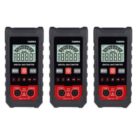 Kompakt digital multimetertester med automatisk genkendelse