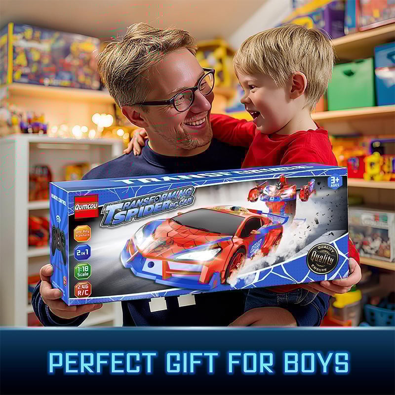 Remote Control Transforming Robot Car