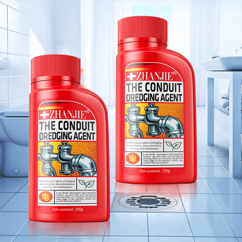 Powerful kitchen and bathroom pipe cleaning agent