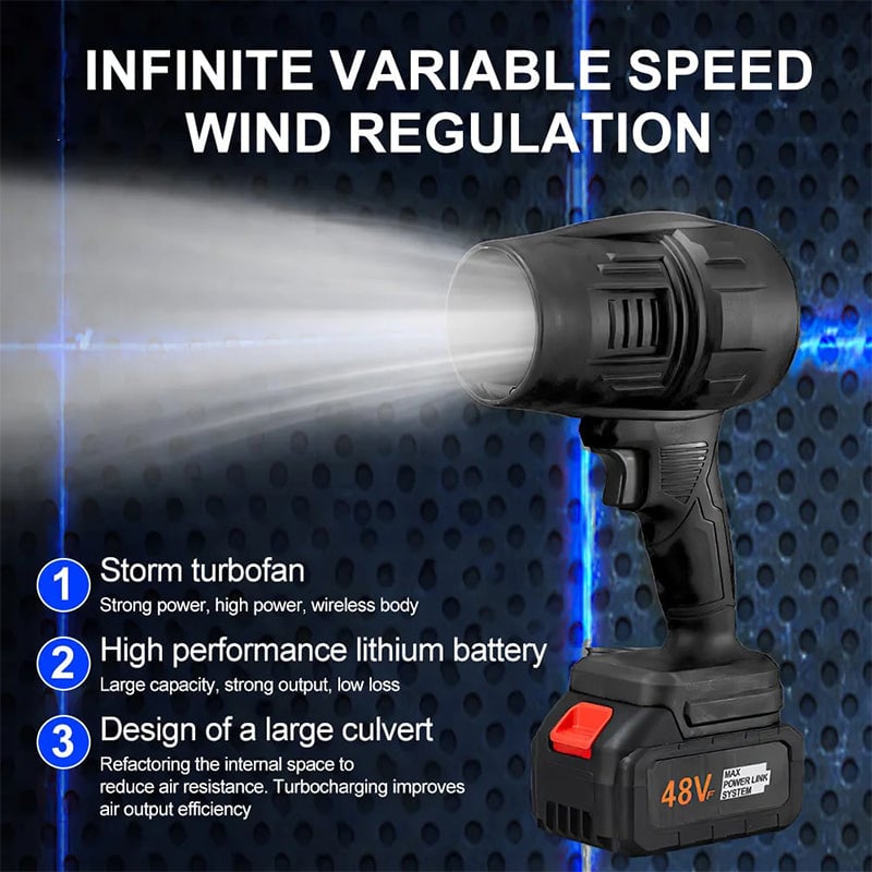 Handheld Powerful Dryer for Car Dust Cleaning