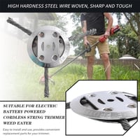 6 inch Steel Wire Brush Cutter Trimmer Head