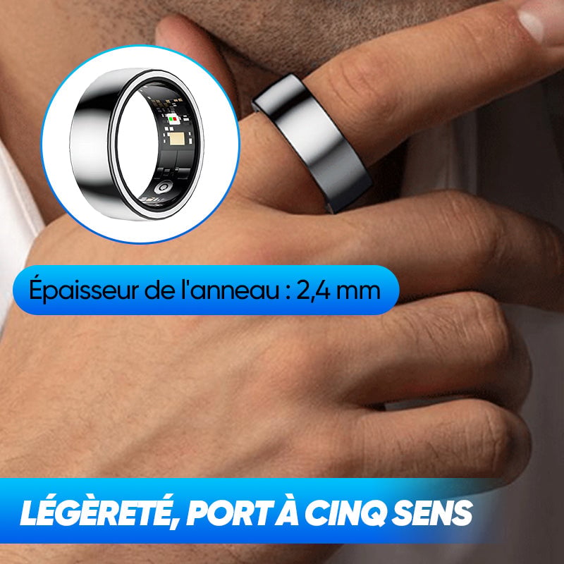 Bague intelligente Bluetooth pour la santé et de l'activité physique