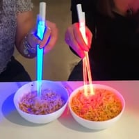 LED självlysande ätpinnar
