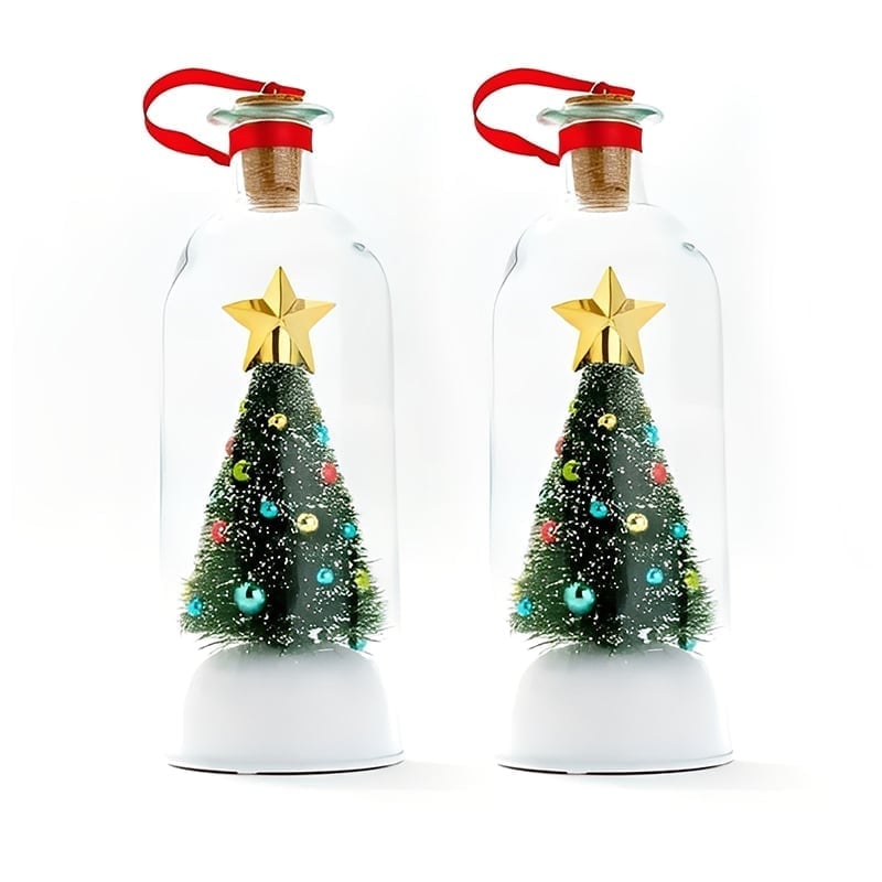 Christmas Tree in a Bottle