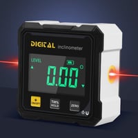 Storskjermet Digital Hellingsmåler med Dobbel Laser