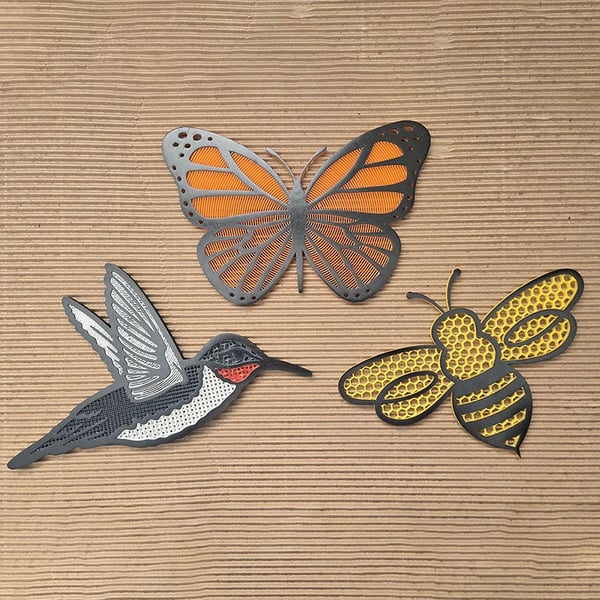 Bee Shaped Floating Pollinator Island