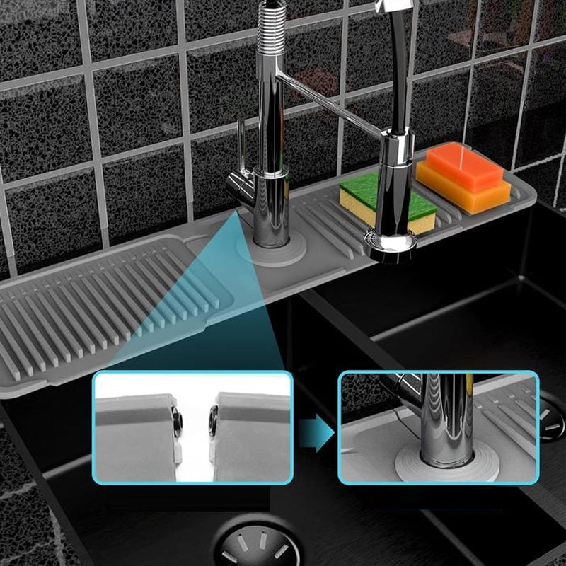 Silicone Faucet Splash Guard Mat