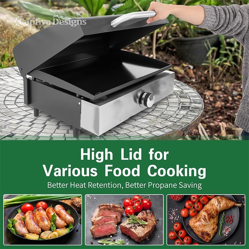 Sakerplus Flat Top Griddle Frill Station
