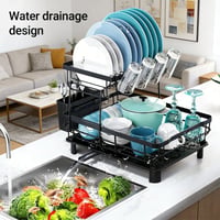 2-Tier Kitchen Dish Drying Rack