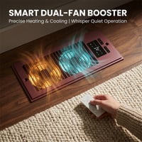 Kexon™ Constant temperature remote control booster fan