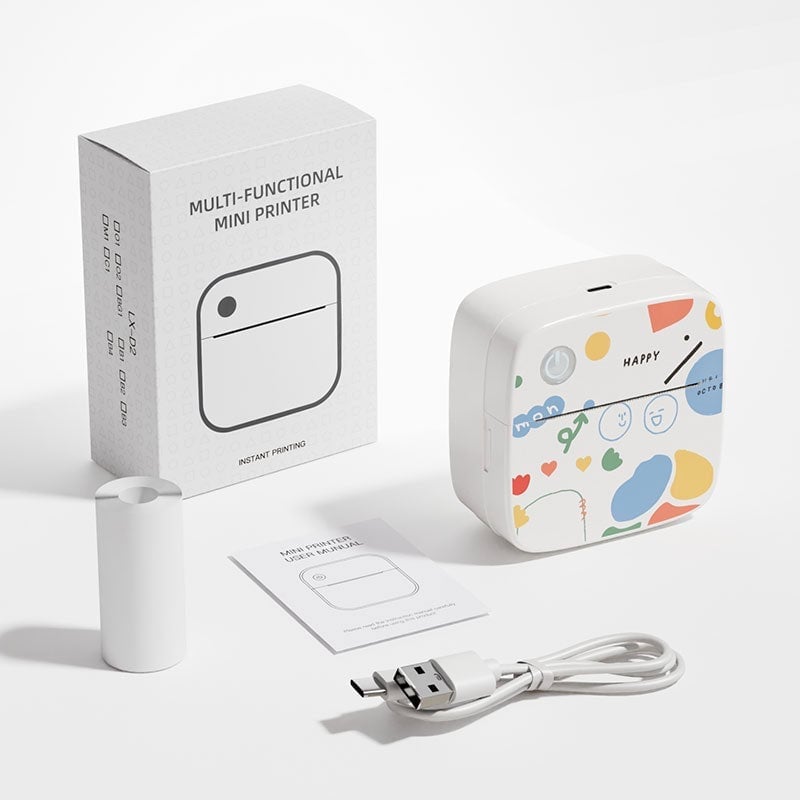 Mini Wireless Bluetooth Label Printer