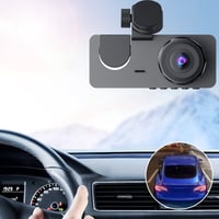 HD triple-lens driving recorder