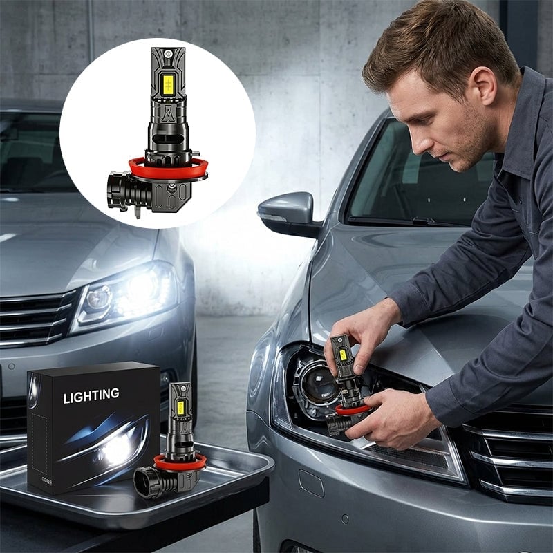 Sakerplus® Led Headlight Bulb High Brightness 2Pack
