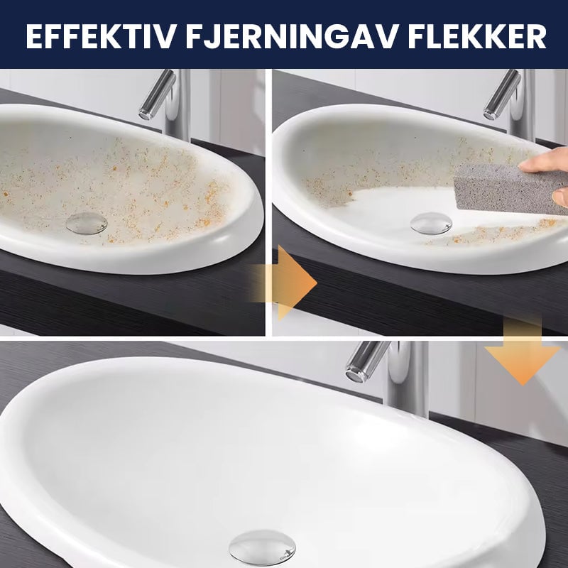 Sterk rengjørende pimpstein (10 stk)