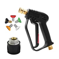 High-Pressure Water Gun with Nozzles for Car Wash
