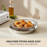 Oil Draining & Food Strainer Tray