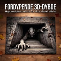 Halloween Skrekk Velkomstmatte