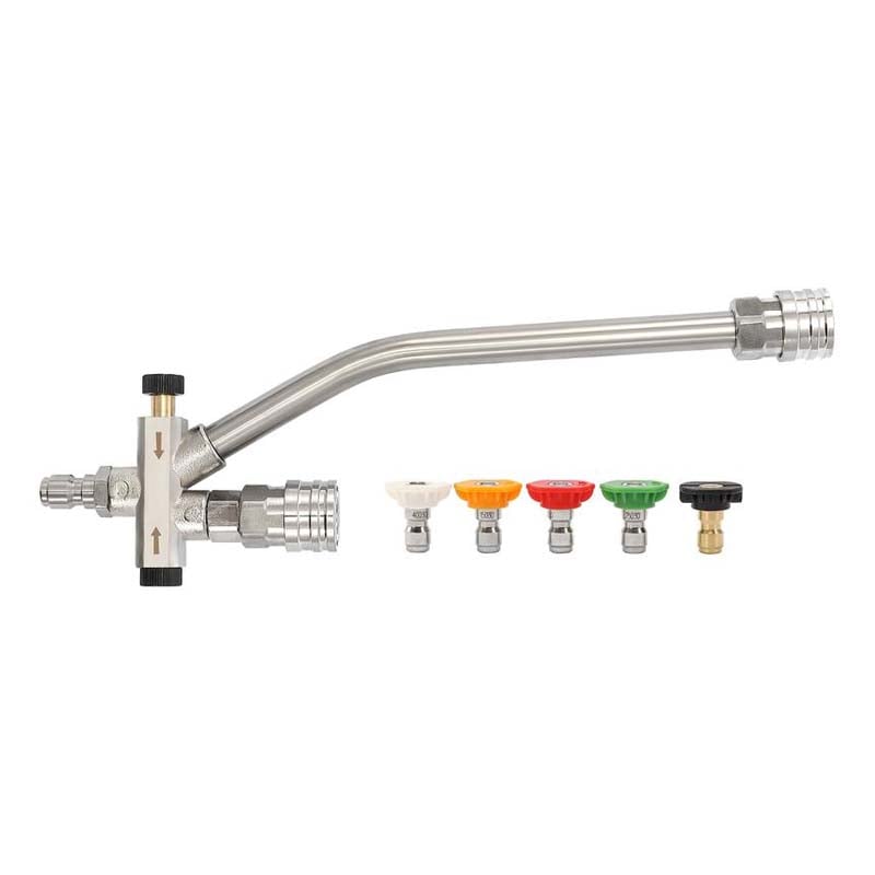 Accessoire met dubbele connector van schuimkanon