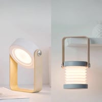 Faltbare Lampe in Laternenform