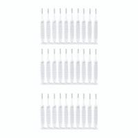 Shower hole cleaning brush nozzle