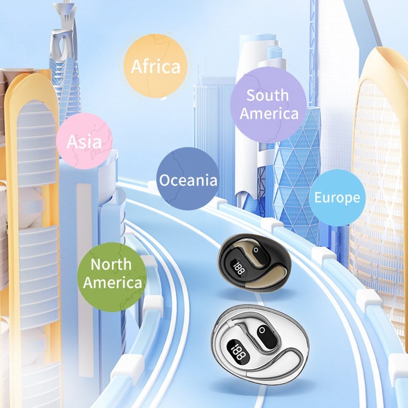 ✨Multi-language Smart Translation Bluetooth Headset