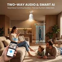 Smart Light Bulb Security Camera