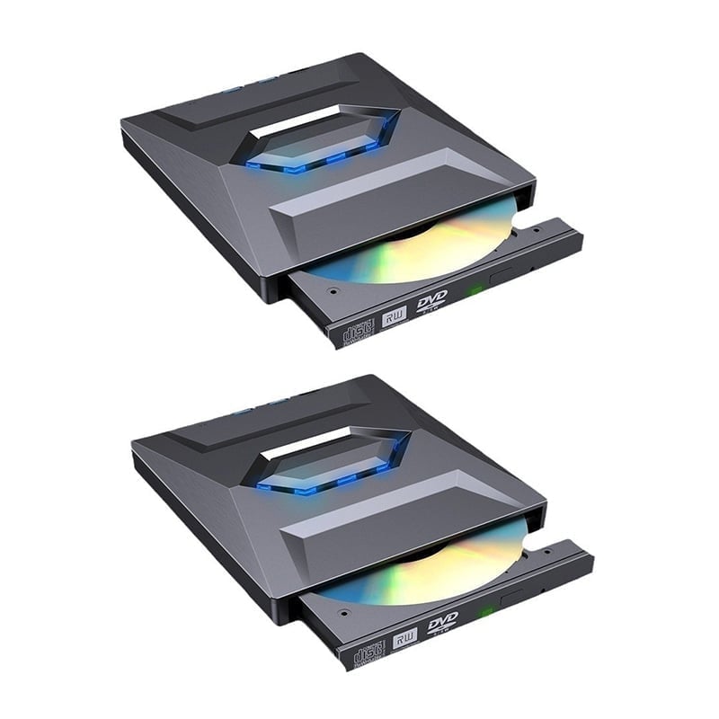 7-in-1 Externes USB-DVD-Laufwerk & Blu-ray-Player