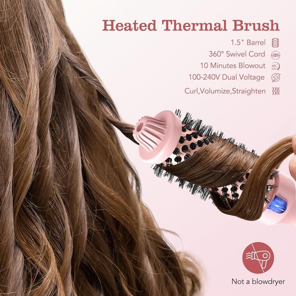 2-in-1 Hair Styling Brush