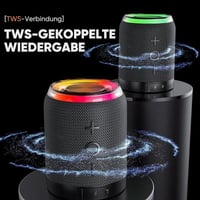 2-in-1 magnetischer teilbarer Bluetooth-Lautsprecher