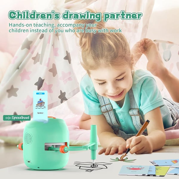 Smart Early Learning Robot – Interactive Art & Education Companion