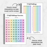 75 Challenges Planner Book