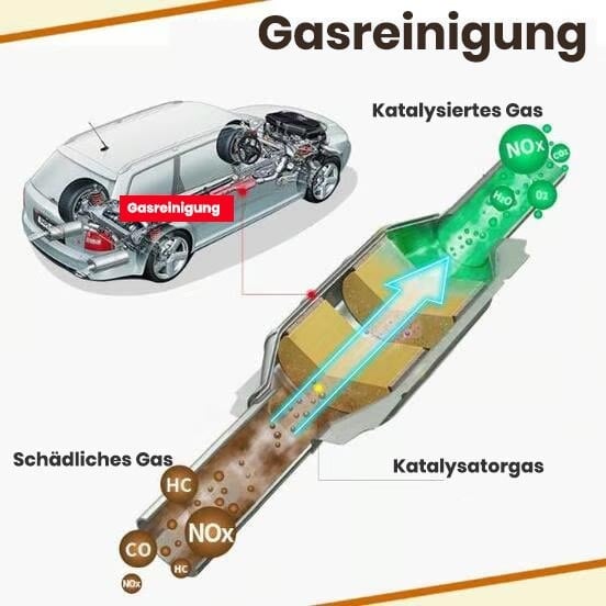 Motor-Katalysator-Reiniger