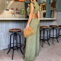🔥Sommer-Specials🔥Einfarbiger Overall mit Rüschen