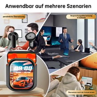 👂HD-Farbbildschirm, intelligente Rauschunterdrückung, Kopfhörer mit KI-Übersetzung