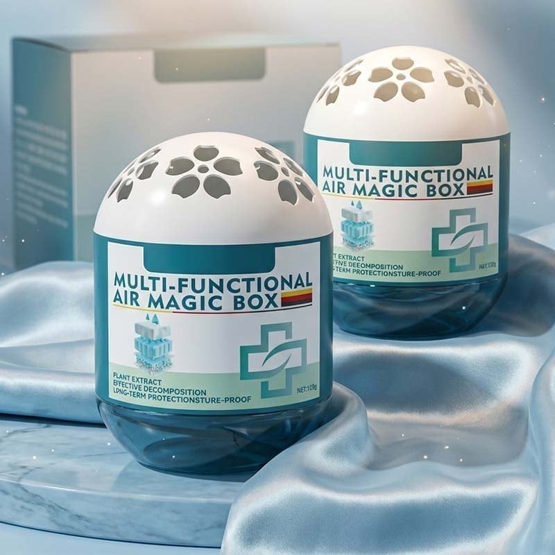 Magic Bead Box for Odor and Dust Removal