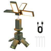 SakerPlus Camping Lantern with Four Led Lamps