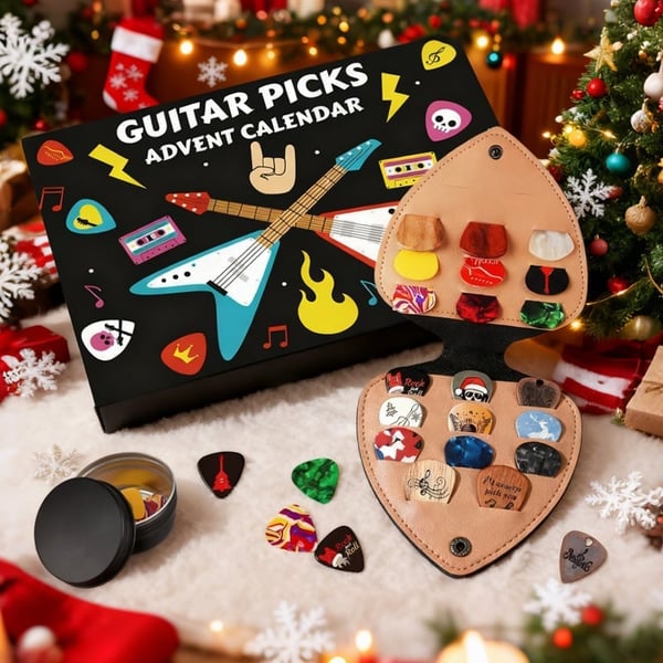 Christmas Guitar Pick Advent Calendar