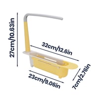 Updated Telescopic Sink Storage Rack