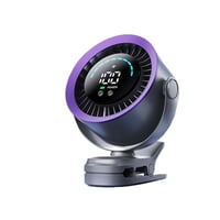 High-Speed Clip-on Fan with LED Display