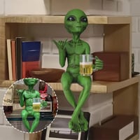 Alien Beer Statue