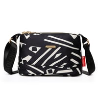 Borsa a tracolla in tela impermeabile