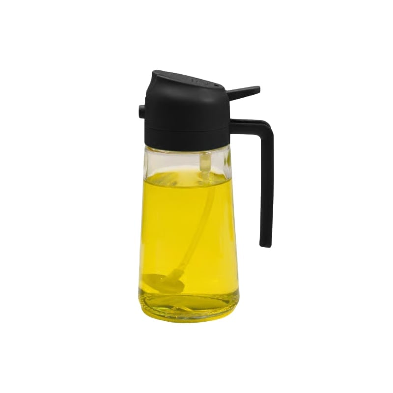 2 in 1 Glass Oil Sprayer & Dispenser
