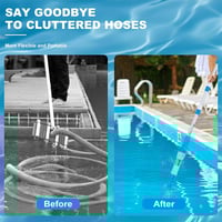 3in1Cordless Rechargeable Powerful Motor Swimming Pool Vacuum Cleaner