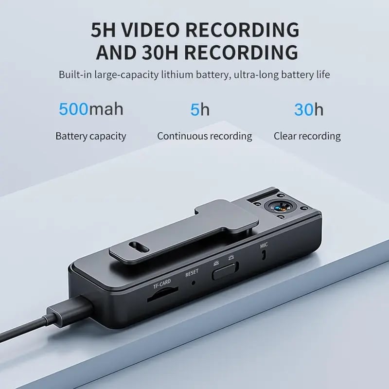 Ultra HD 2-in-1 Sports Video & Audio Recorder