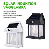 Solar Tungsten Vägglampa