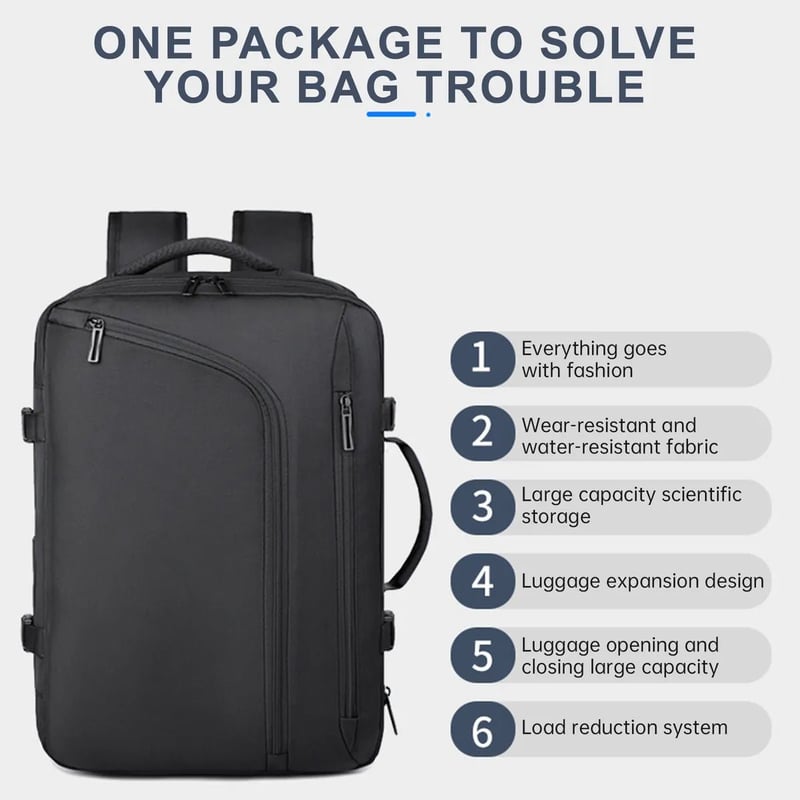 Sakerplus Vacuum Multi-Function Backpack