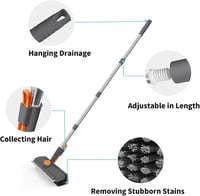 Sakerplus Heavy Duty 3 In 1 Floor Brush