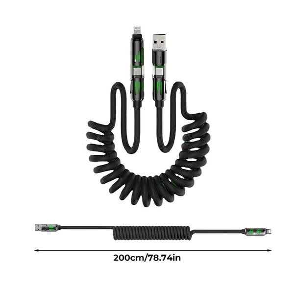 Four-in-One 240W Elastic Cable