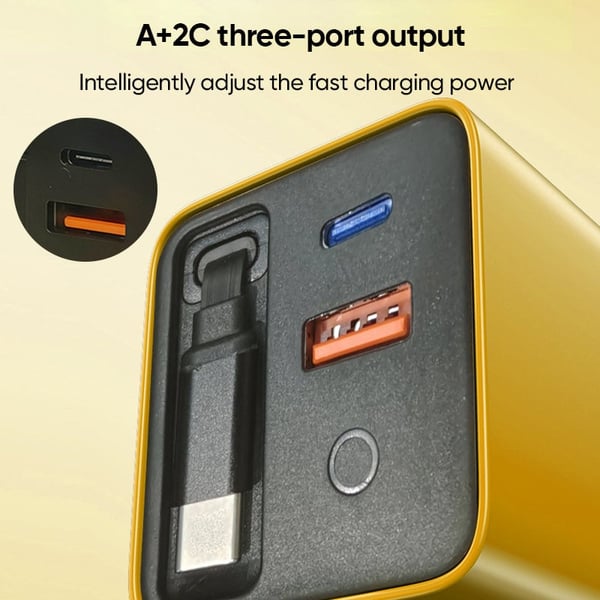 Fast Charger with Retractable Cable