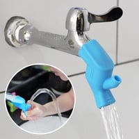 Silikon Doppelwasserhahn Verlängerung, 3 Stück-Geeignet für Kinder